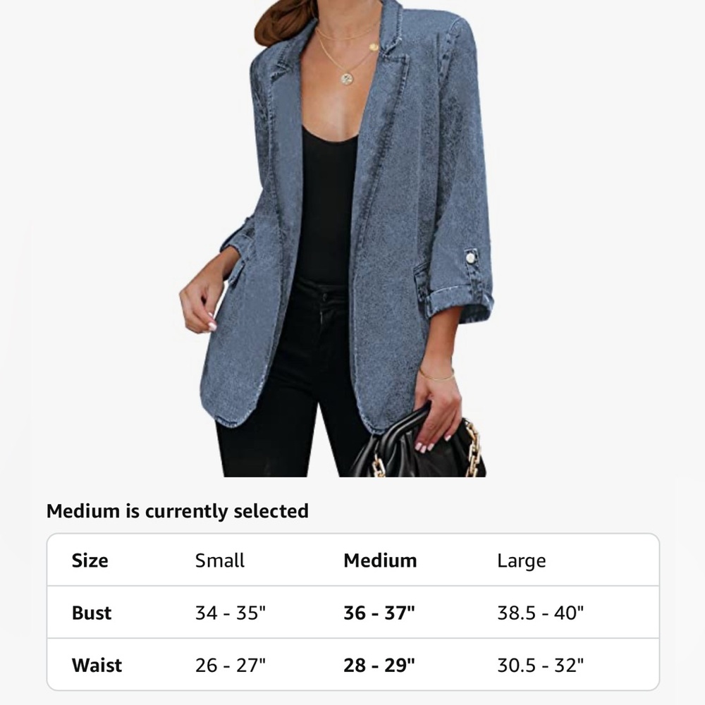 Denim Women's Jacket - Picture 5 of 5